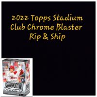 A promotional image featuring a 2023 Topps Series 2 Hanger Box - Personal Break of baseball cards.